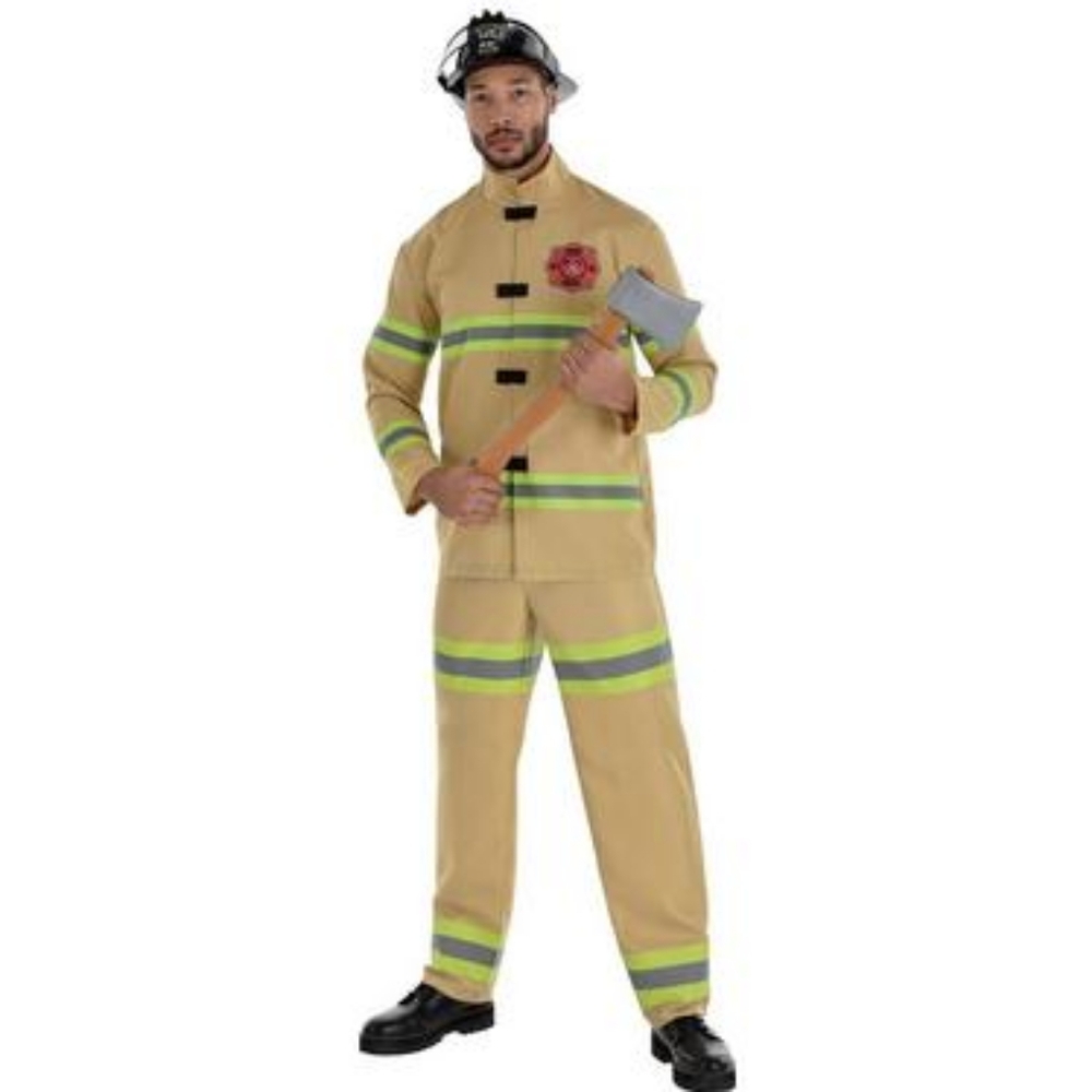 Adult Firefighter Halloween Costume
